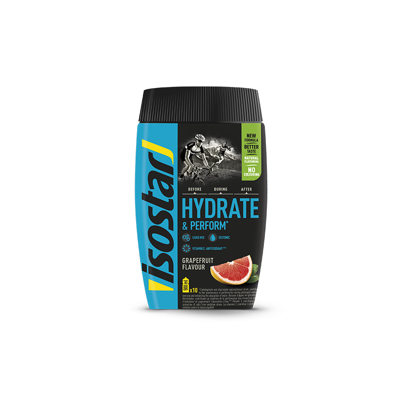 isostar Hydrate & Perform Grapefruit 400g